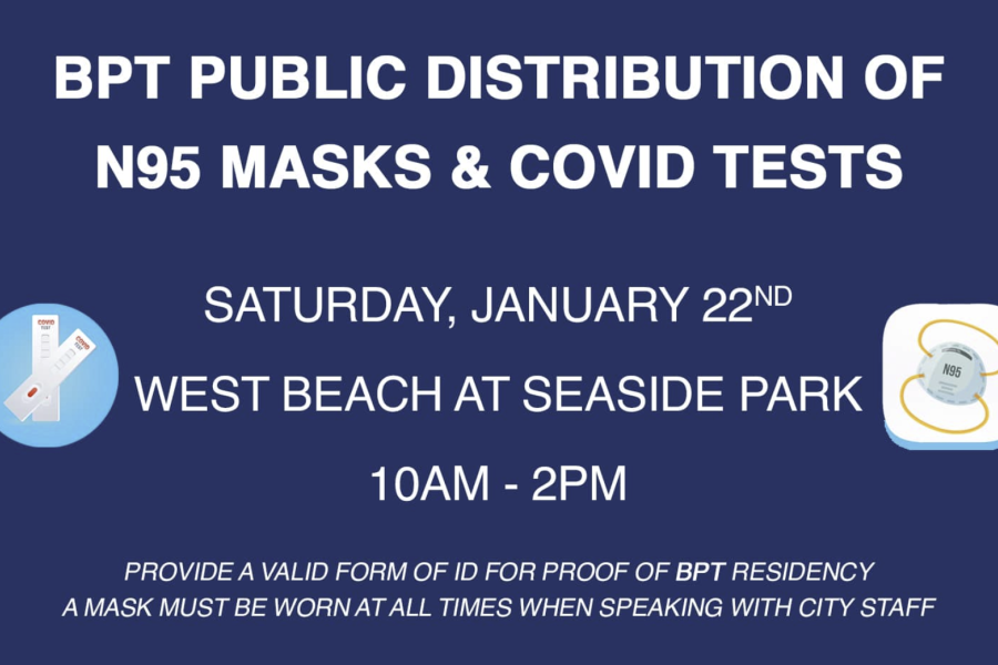 BPT Public Distribution of N95 Masks and Covid Tests