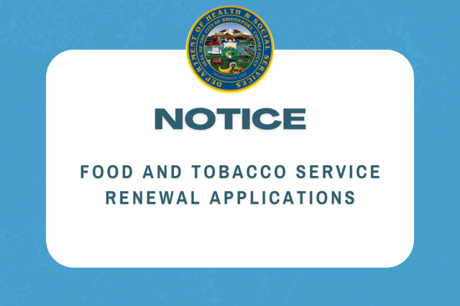 Notice: Food and Tobacco Service Applications