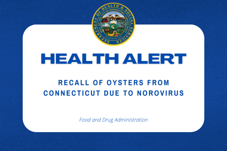 Health Alert: Oysters from Westport CT