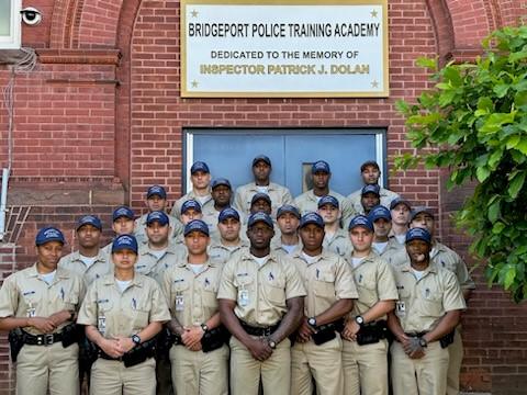 Bridgeport Police Department Training academy recruits photo