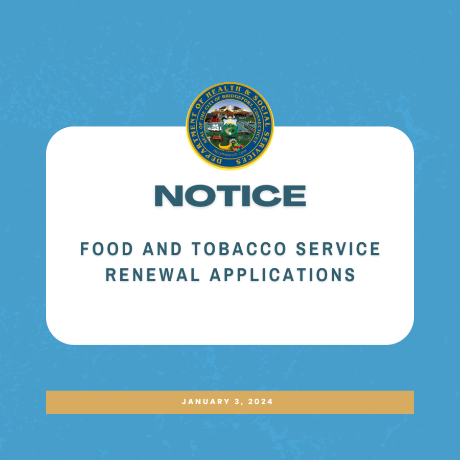 Notice: Food and Tobacco Service Applications