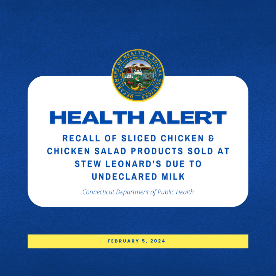 Health Alert: Stew Leonard's Chicken Salad Recall
