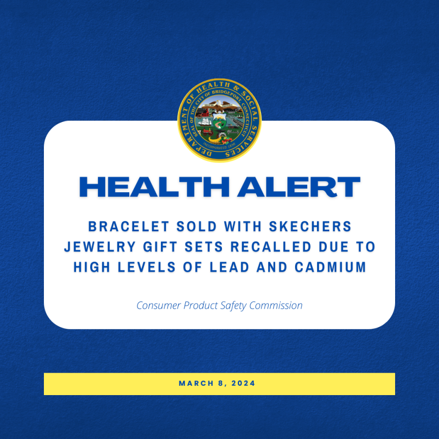 Health Alert: Bracelets recalled due to high levels of Lead and Cadmium