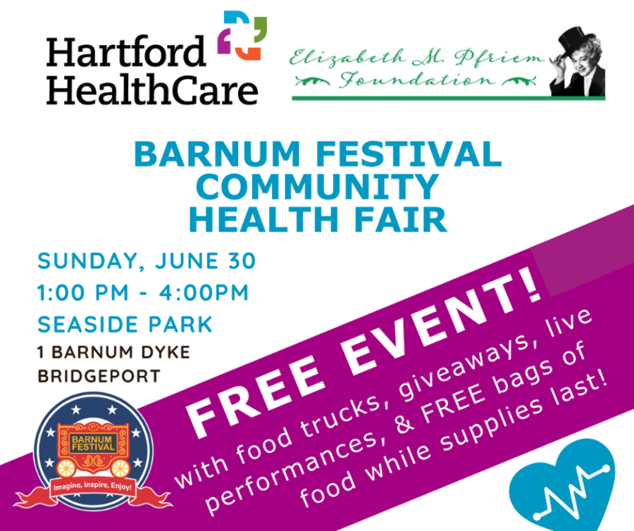 Barnum Festival Health Fair flyer, June 30th 2024